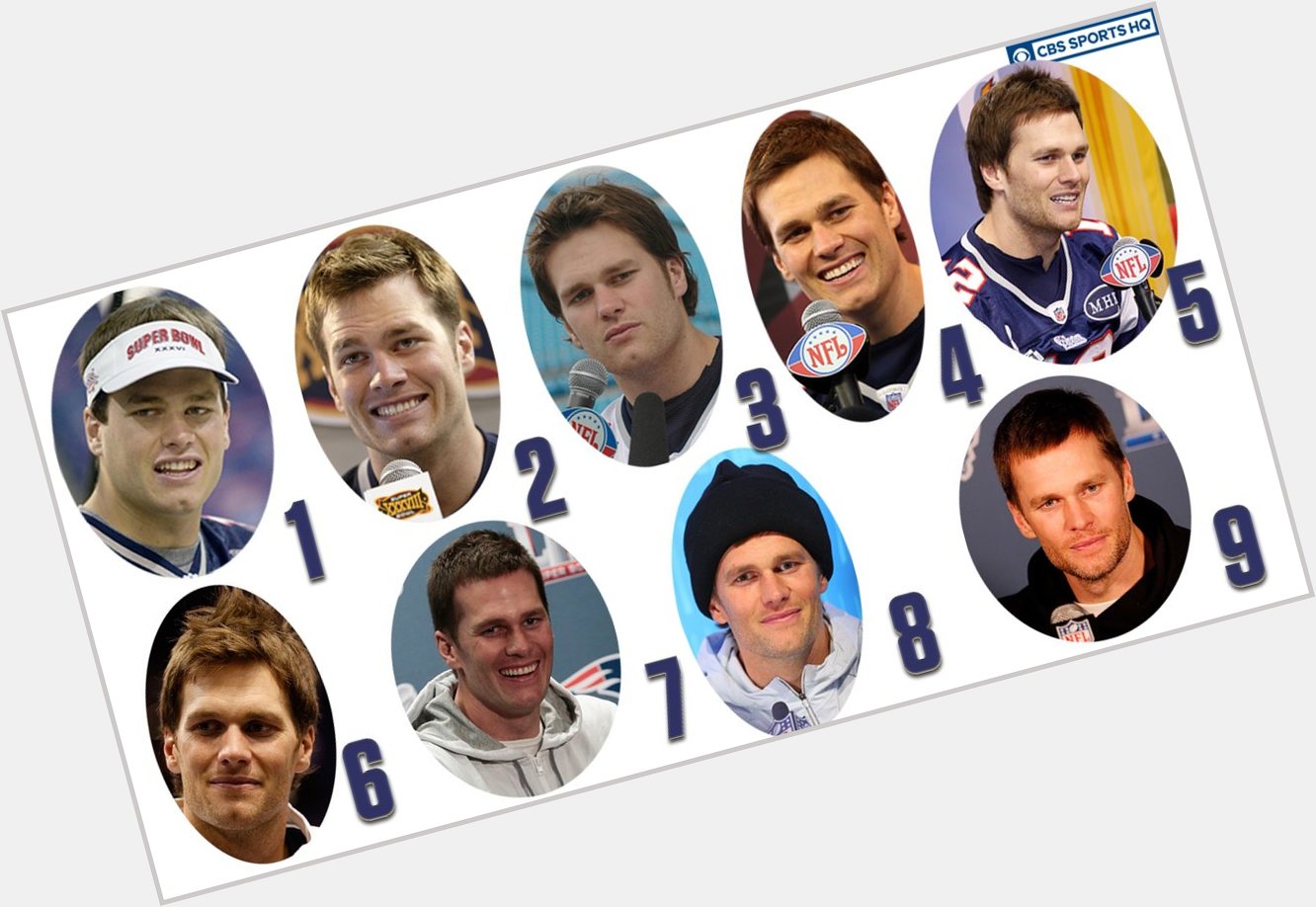 Happy 43rd Birthday Tom Brady! 

Which Super Bowl look is your favorite? 