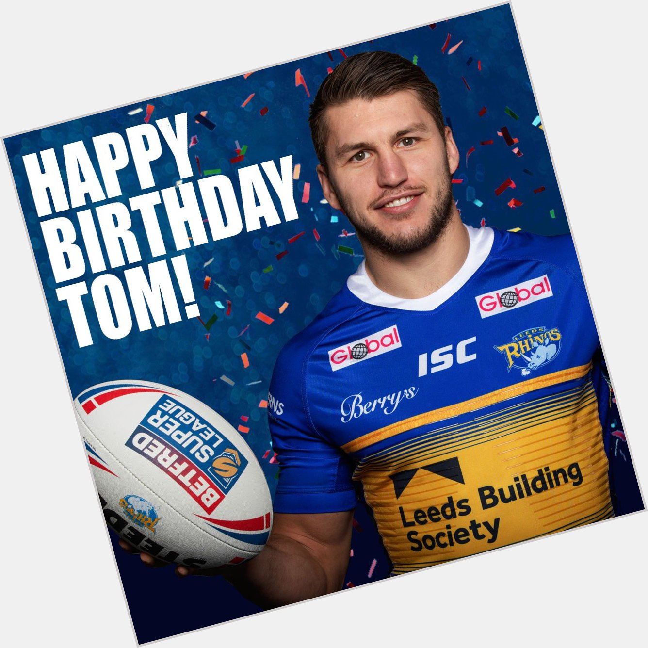 Happy birthday today to Rhinos star Tom Briscoe, less than a week after making his 300th career appearance 