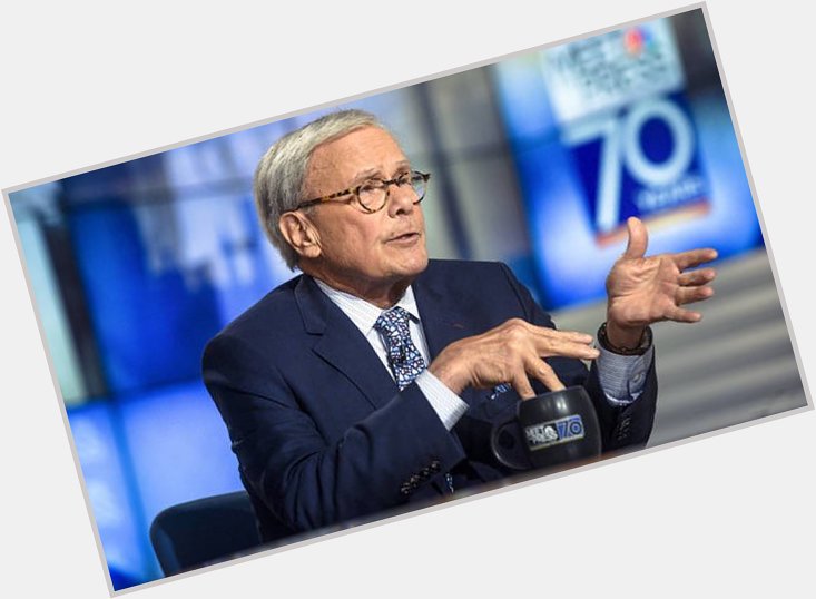 Happy 79th Birthday to television journalist and author, Tom Brokaw! 