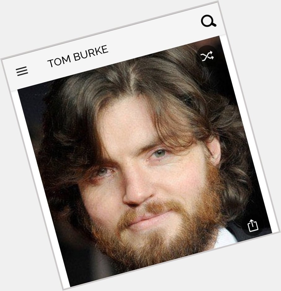 Happy birthday to this great actor.  Happy birthday to Tom Burke 