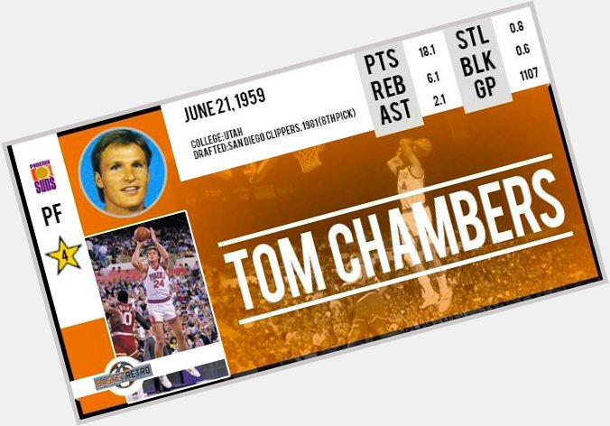 Happy Birthday Tom Chambers   