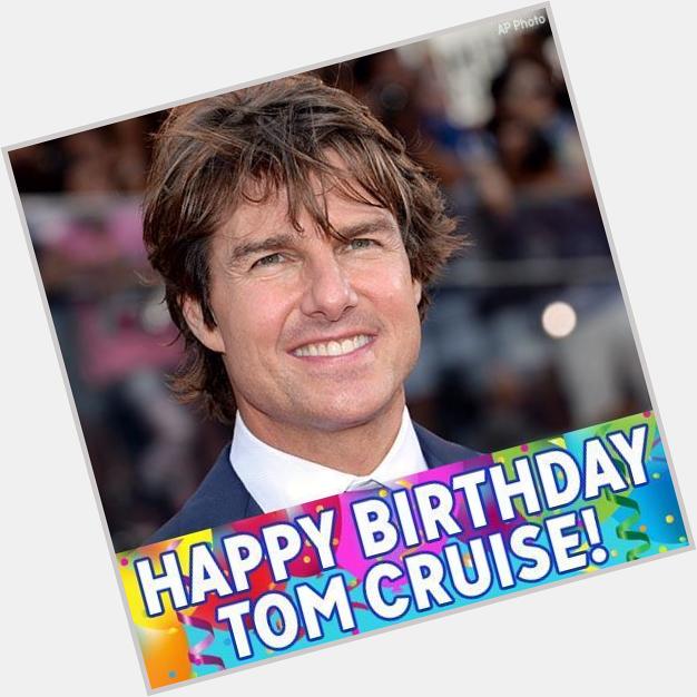 Happy Birthday Tom Cruise! The superstar turns 55 today! We hope you buzz the tower with Goose on your special day! 