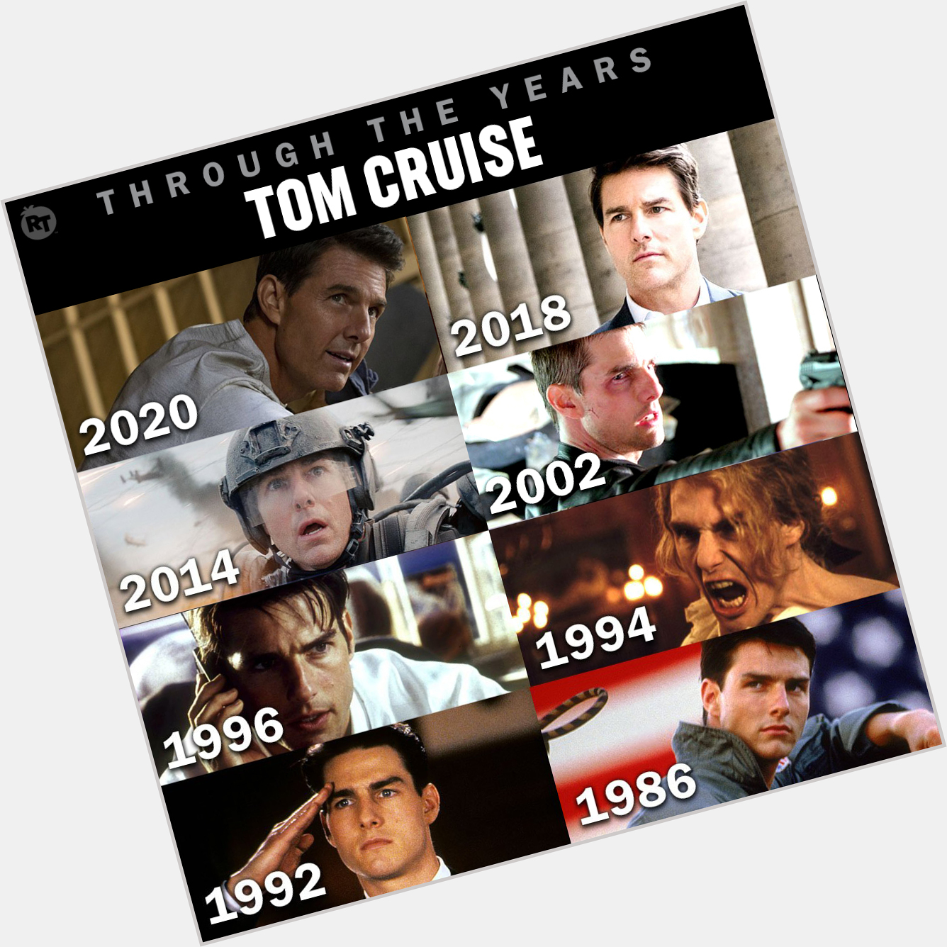 Tom Cruise - Through the Years

Happy birthday to the Maverick! 