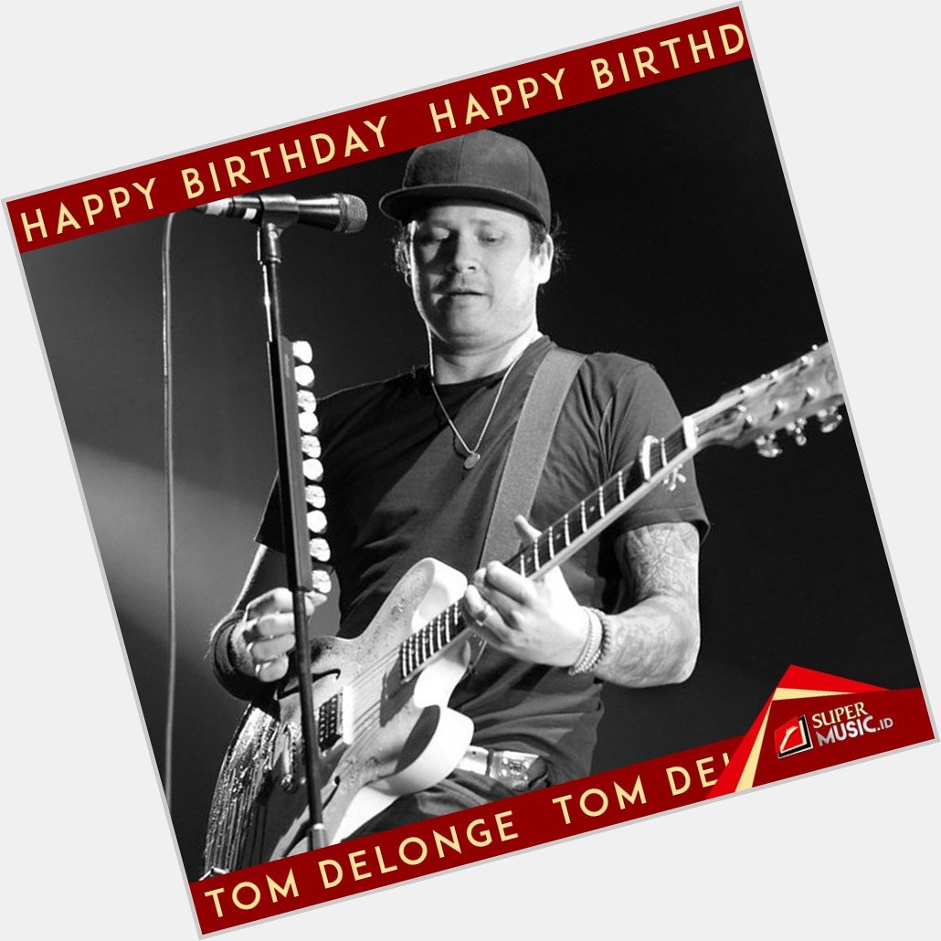  1975: Happy Birthday Tom Delonge! Frontman hari ini berusia 42 tahun 