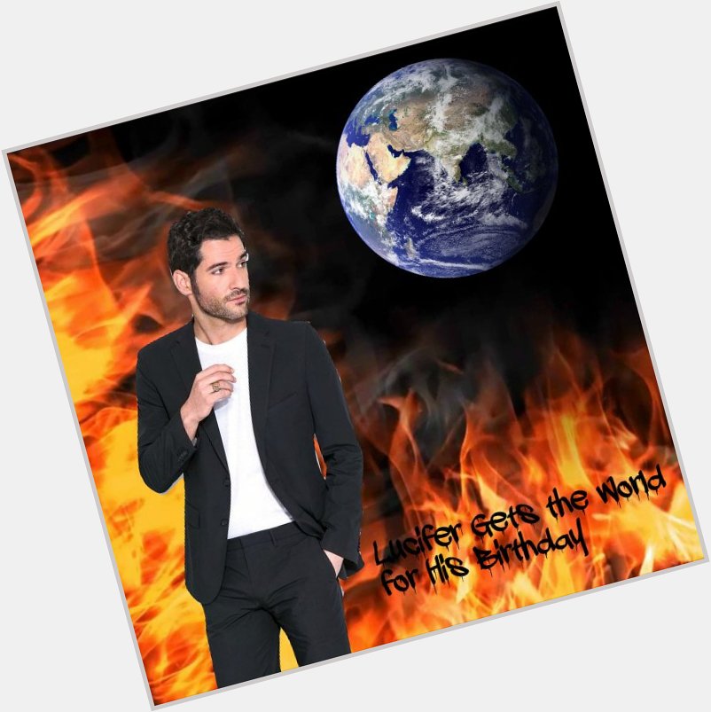 Happy Birthday Tom Ellis aka Lucifer Morningstar    