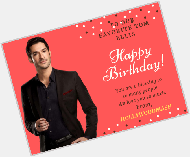 Happy birthday Tom Ellis !
Pinterest : 303359724902310674 