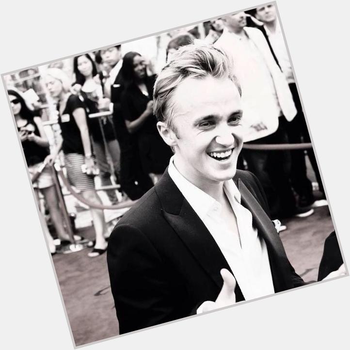 Happy Birthday to the perfect Draco Malfoy and the talented actor, Tom Felton 