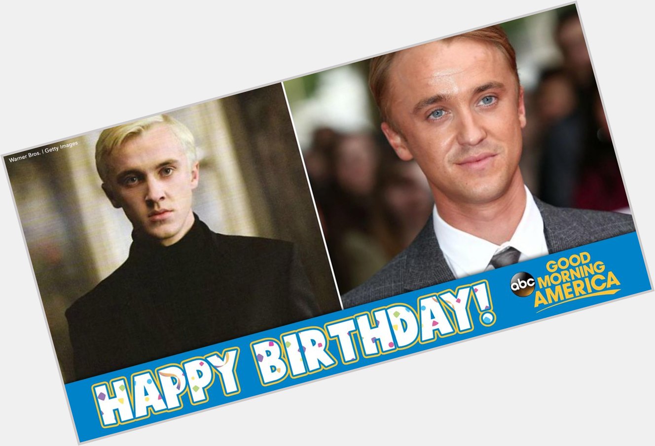 Happy Birthday to Draco Malfoy himself: Tom Felton! The actor turns 28 today.  