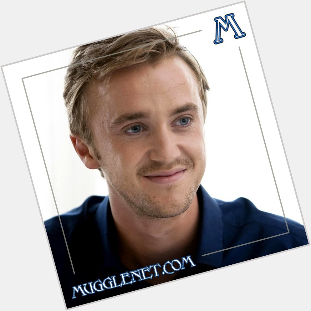 Happy birthday to the wonderful Tom Felton ( who of course played Draco Malfoy in the films! 