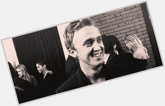 Happy birthday, Tom Felton! Thank you for helping bring Draco Malfoy to life! 