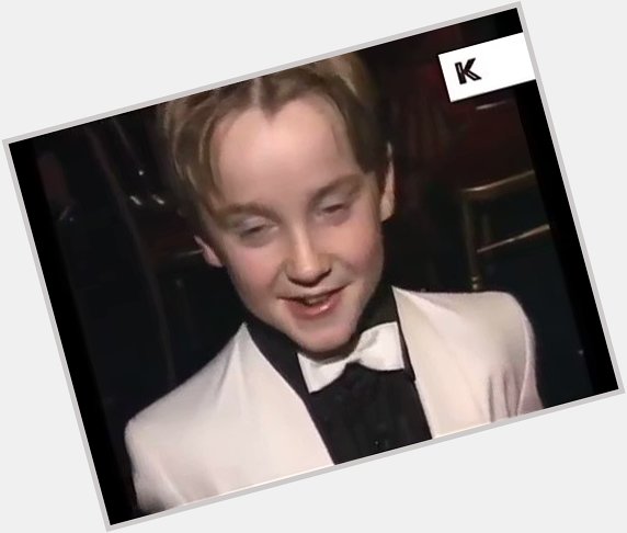 The amount of cuteness in this video is overwhelming happy birthday, Tom Felton we love u    