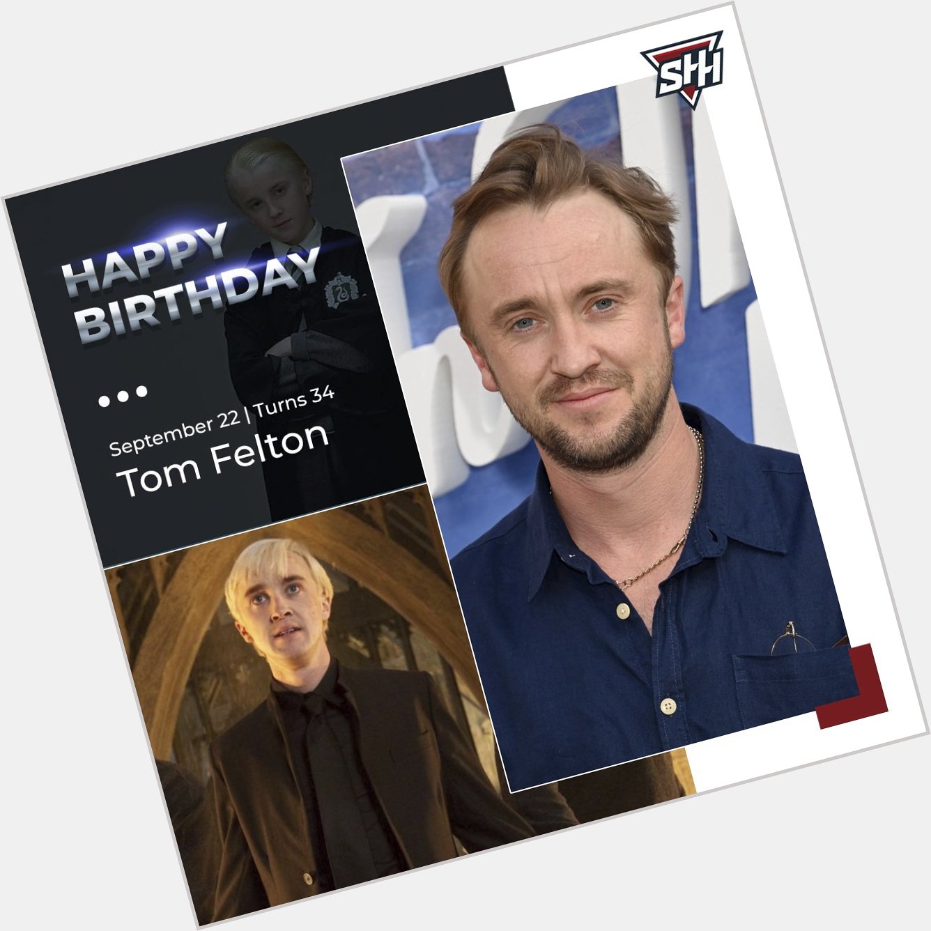 Happy Birthday to Tom Felton! 