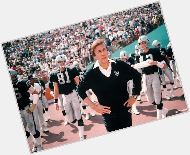 Happy Birthday, Tom Flores who coached to two Super Bowl titles.  