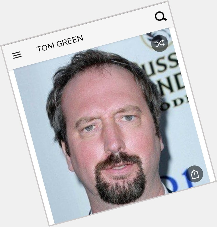 Happy birthday to this great actor. Happy birthday to Tom Green 