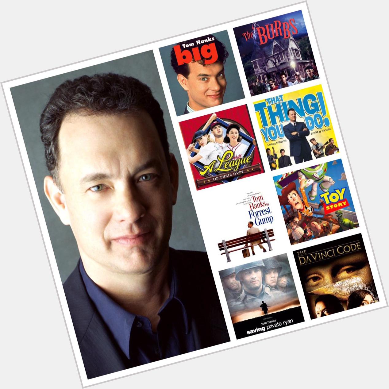 Happy birthday Tom Hanks, you are in a BIG league of your own, we love that thing do!  