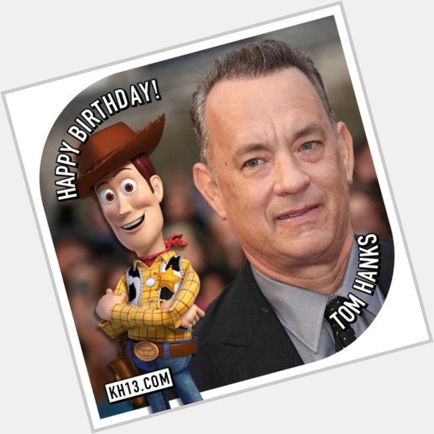 YOU ARE A TOY!!! A happy belated 61st birthday to Tom Hanks...  