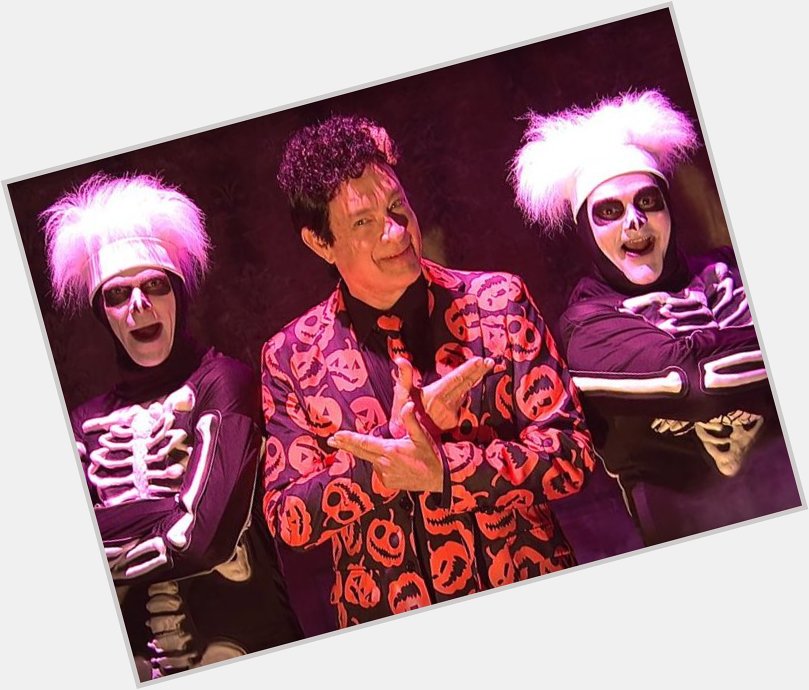 We d like to wish a very happy birthday to David S. Pumpkins himself, Tom Hanks! Any questions? 