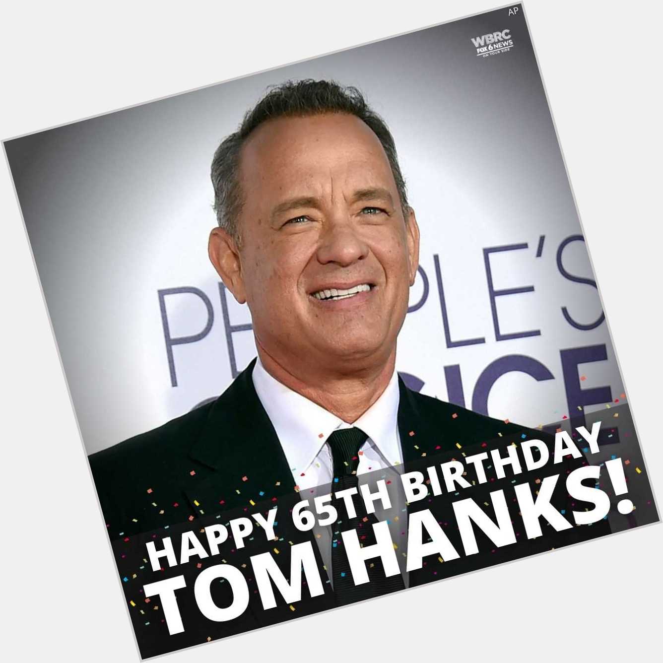 Happy Birthday to one of the greatest actors of all times, Tom Hanks! -->  