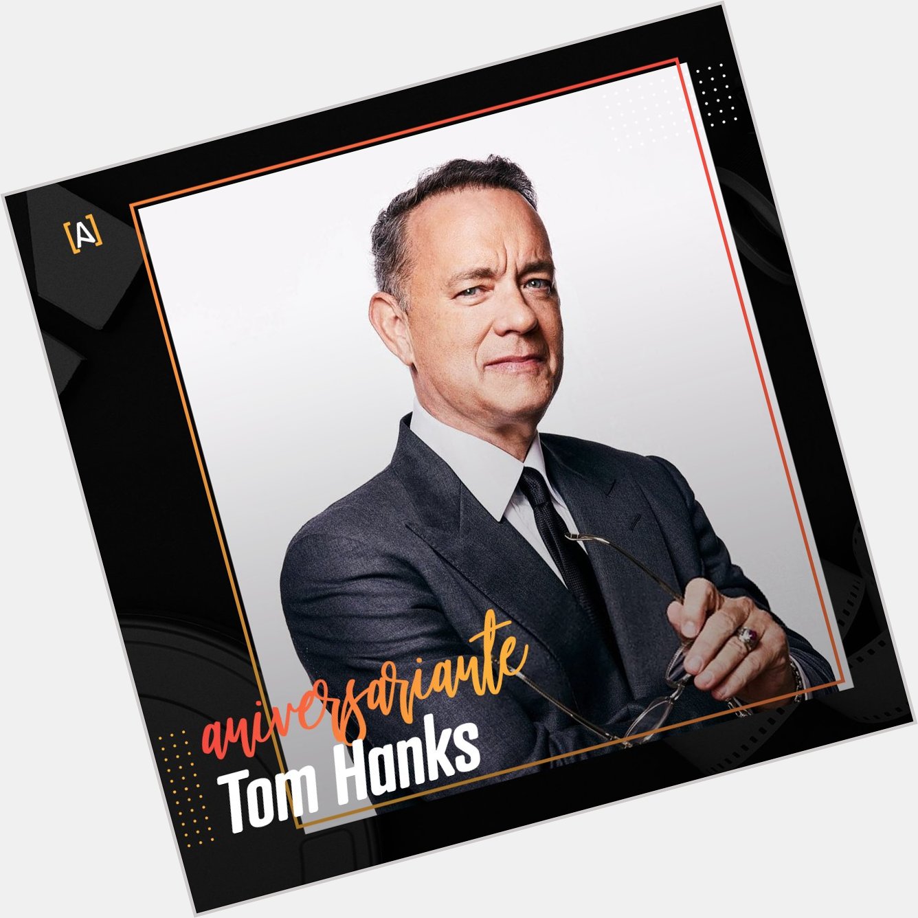 Tom Hanks é um poço de talento sem fim! Hoje o ator americano faz 65 anos!
Happy birthday Tom! 