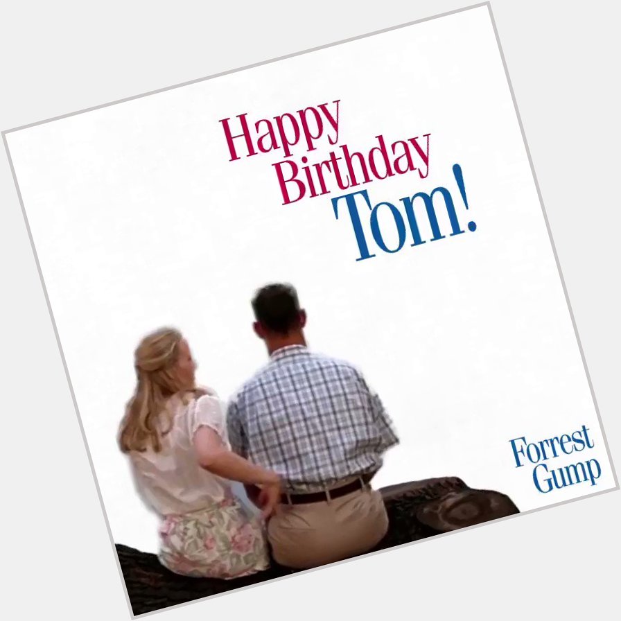 Wishing Tom Hanks a very Happy Birthday! 