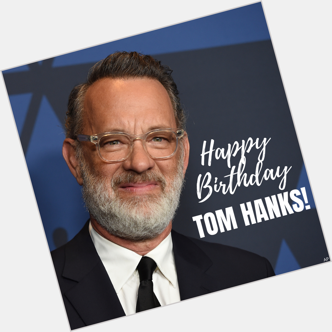  HAPPY BIRTHDAY! Tom Hanks turns 64 today. 