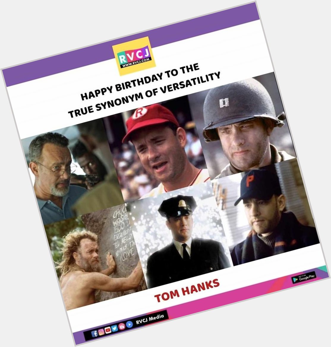 Happy birthday Tom Hanks!    