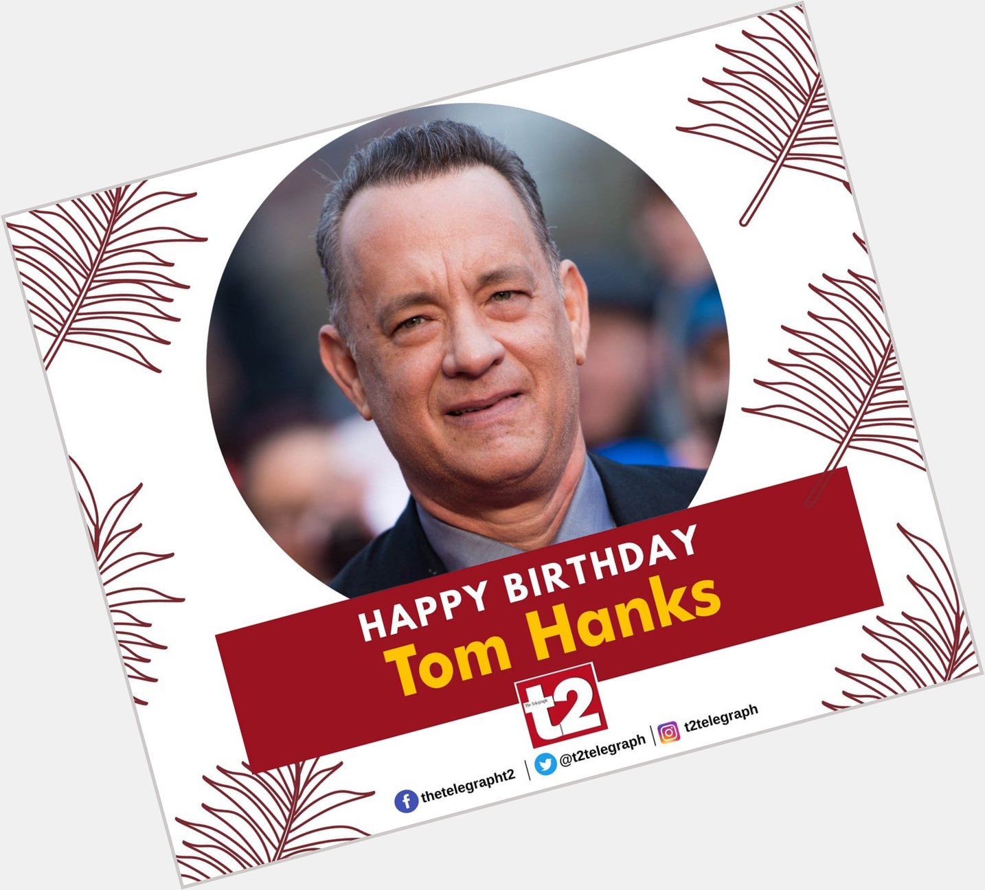 He can make any role come alive in his own special way. Happy birthday Tom Hanks! 