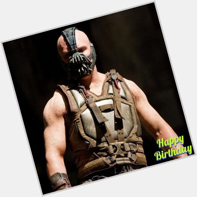 He amazed us by playing one of the most fiercest Bat villains - Bane.
Heres wishing Tom Hardy a very Happy Birthday! 