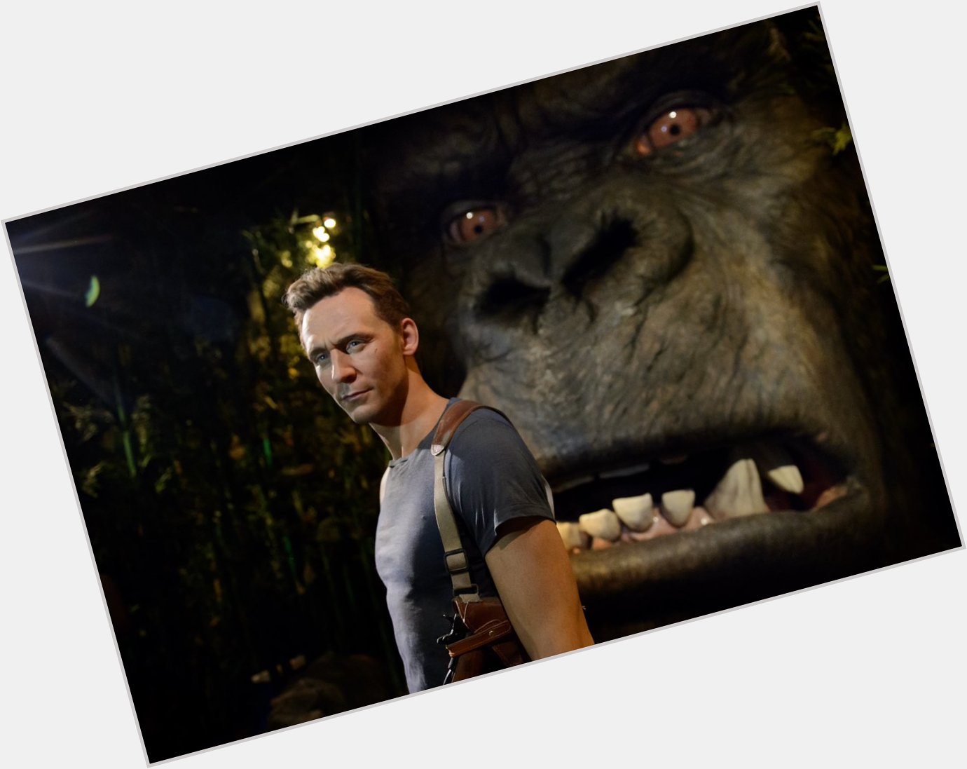 Happy Birthday Tom Hiddleston! You can meet Tom as Captain James Conrad, bravely standing next to Kong!   