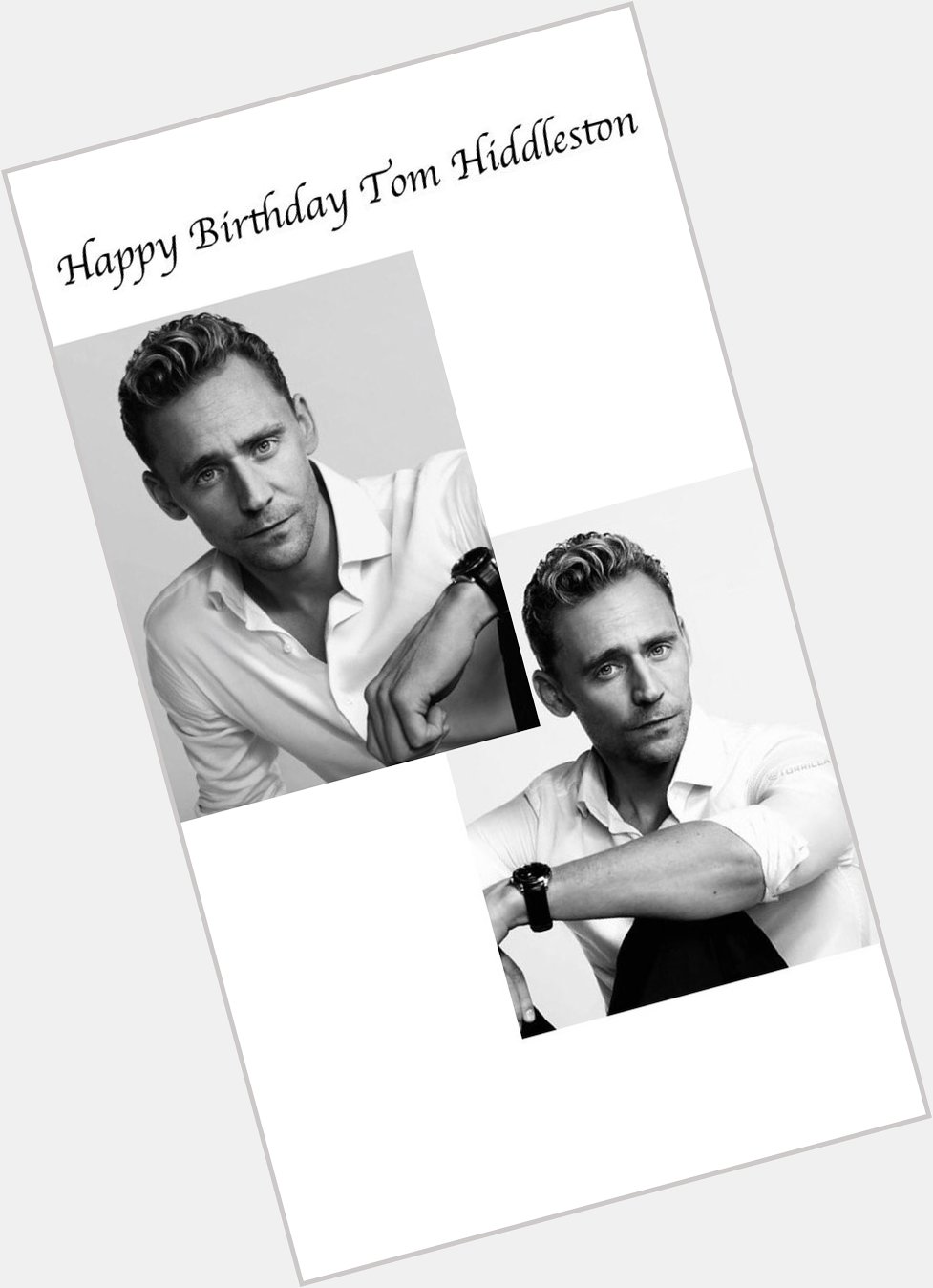 Happy Birthday to the lovely Tom Hiddleston! 