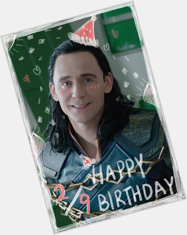           HAPPY BIRTHDAY Tom Hiddleston 