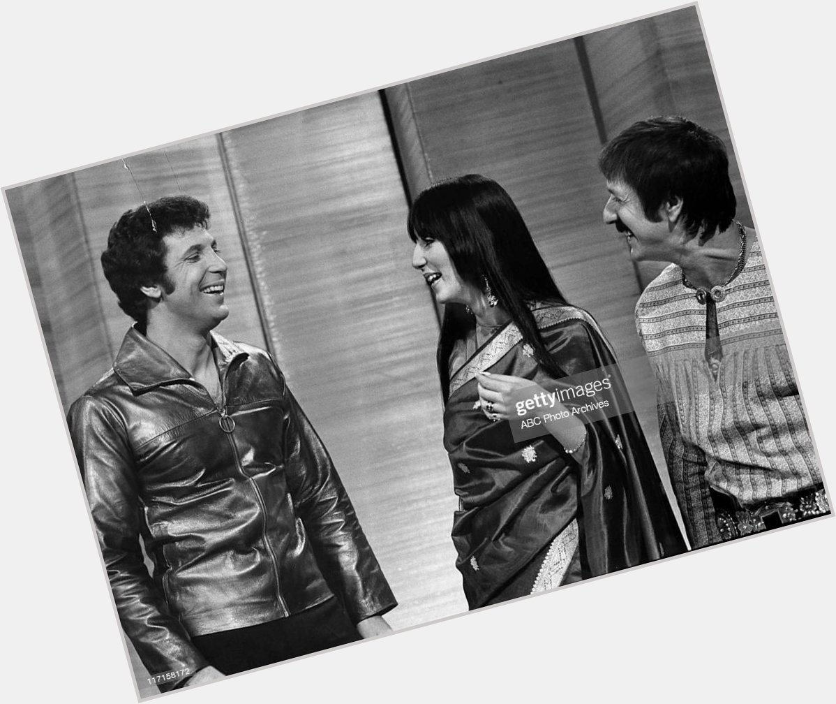 Happy Birthday to Tom Jones!! He s seen here with Cher and Sonny. Epic photo! 