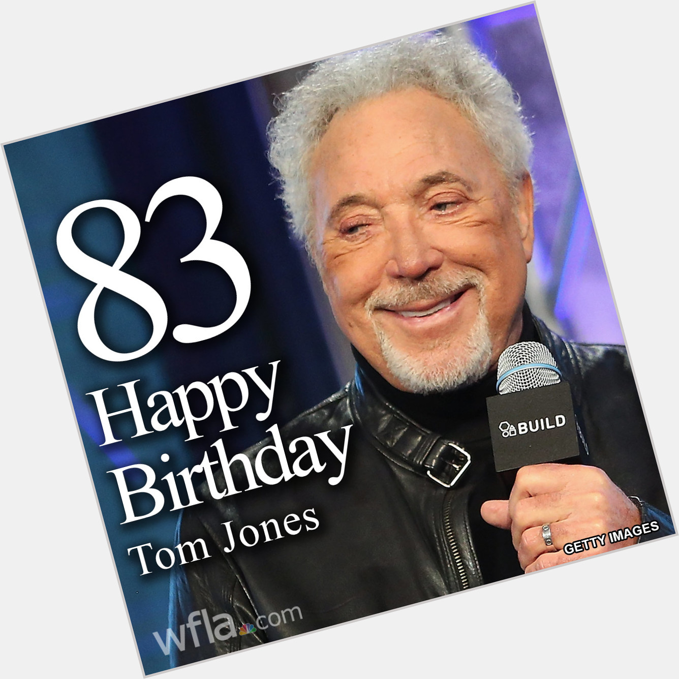 HAPPY BIRTHDAY, TOM JONES! The \"It\s Not Unusual\" singer turns 83 today!  