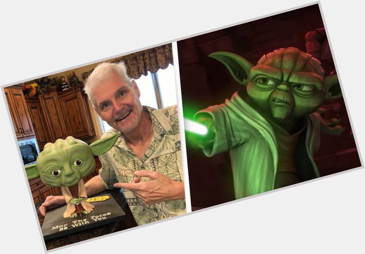 Happy Birthday to the legendary Tom Kane he voice Master Yoda, the Narrator and Wullf Yularen          