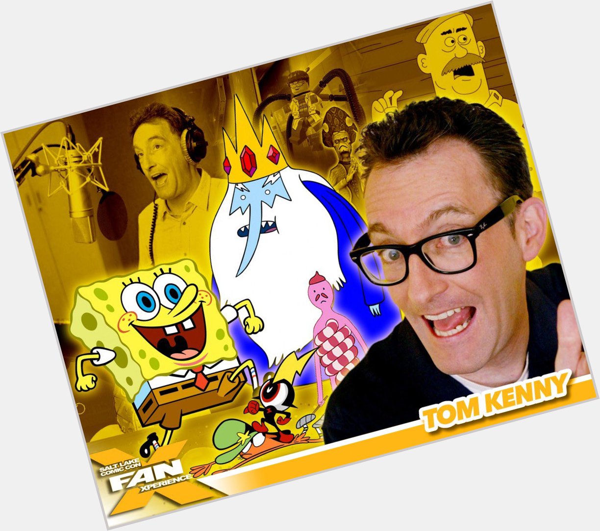 Let\s wish a LOUD and HAPPY BIRTHDAY to Tom Kenny the voice of our favorite Sponge! 