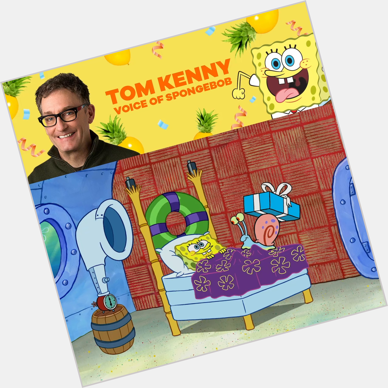 Happy Birthday, Tom Kenny! 

 
