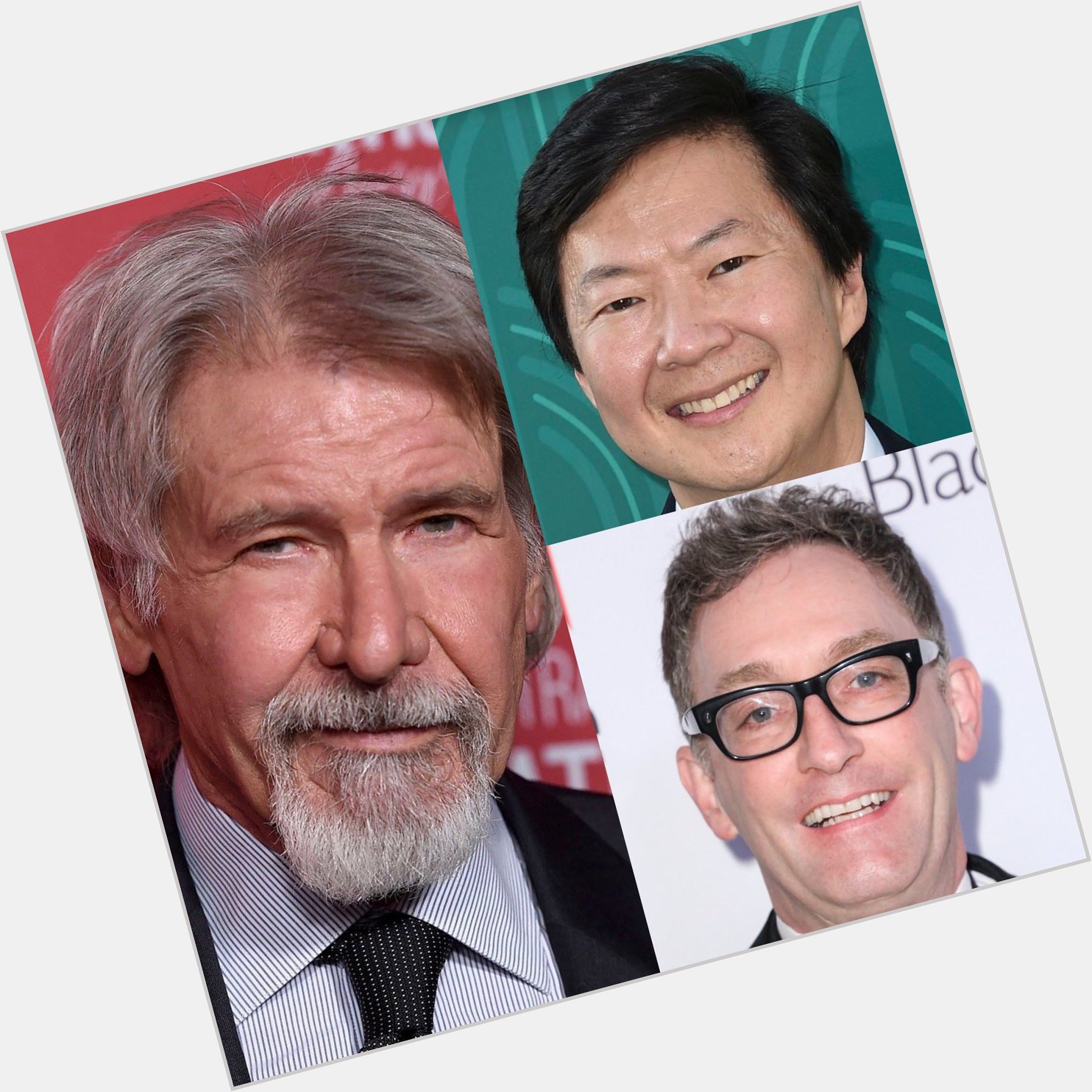 Happy Birthday Harrison Ford, Ken Jeong, and Tom Kenny      