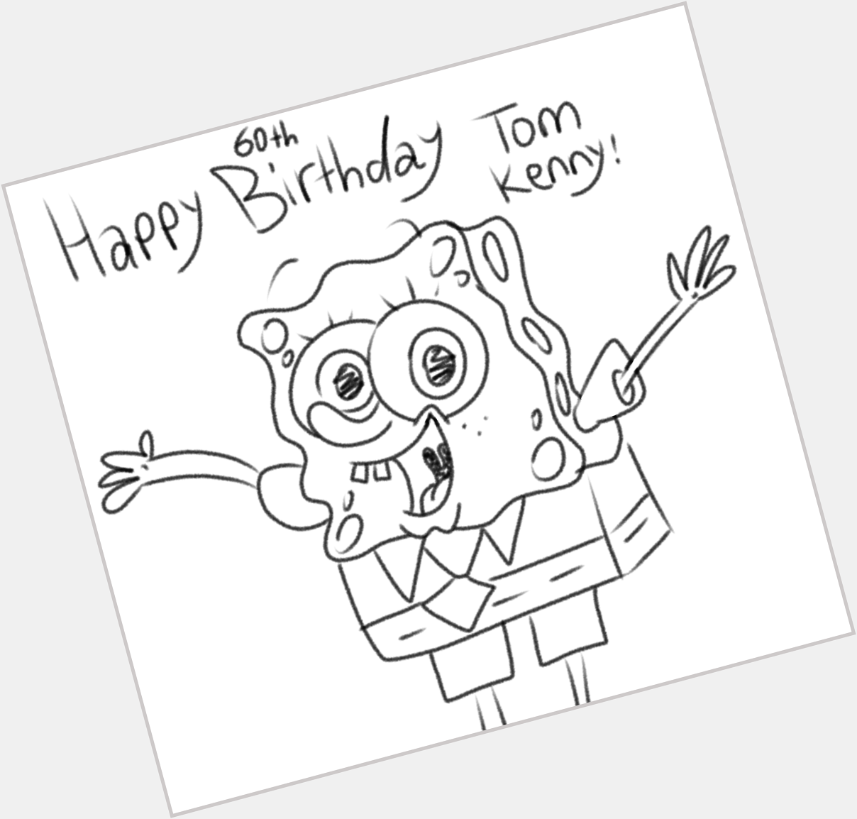 Happy 60th Birthday Tom Kenny! 
