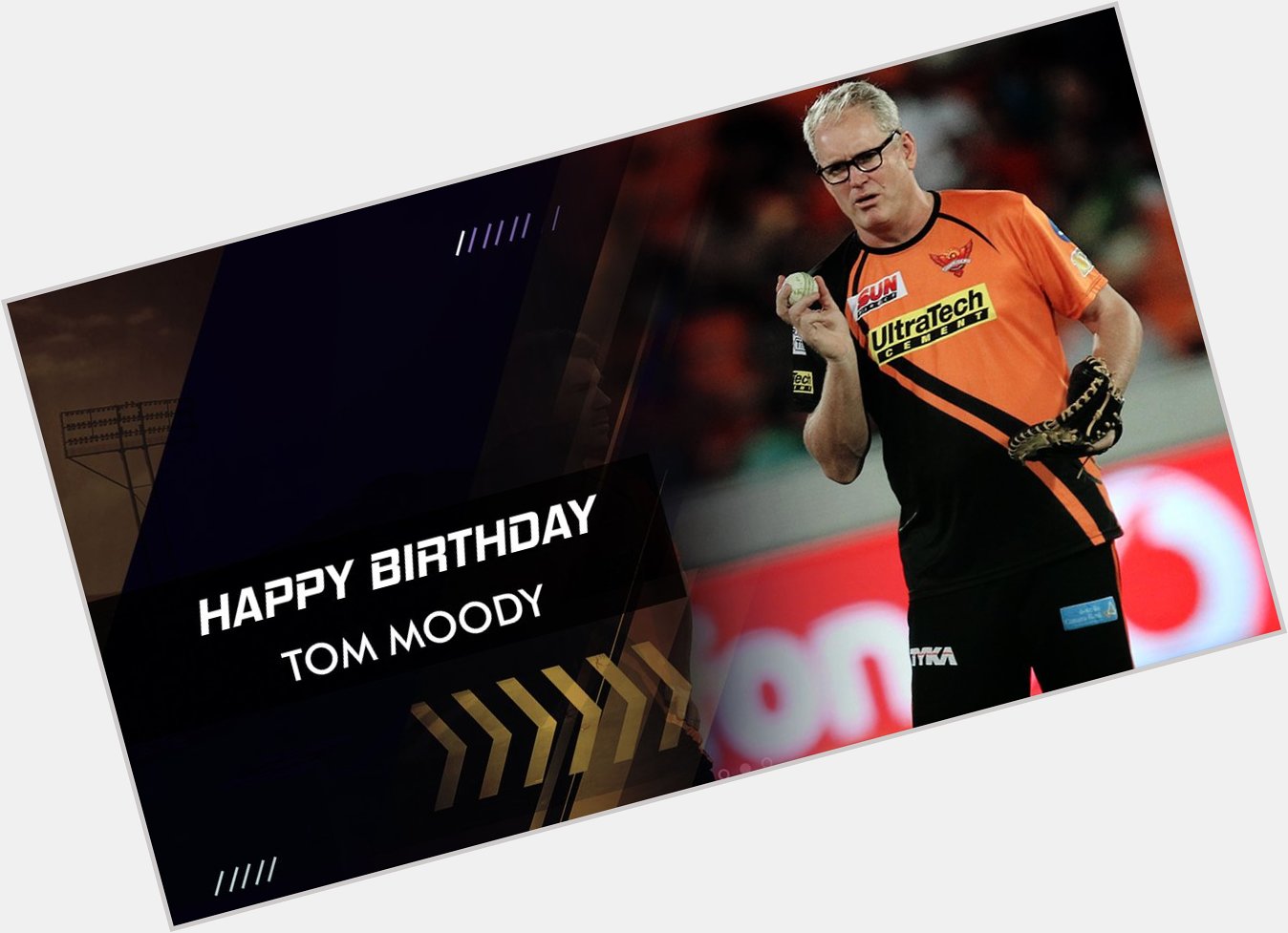 Happy Birthday!! Tom Moody

1999 World Cup winner for Australia 