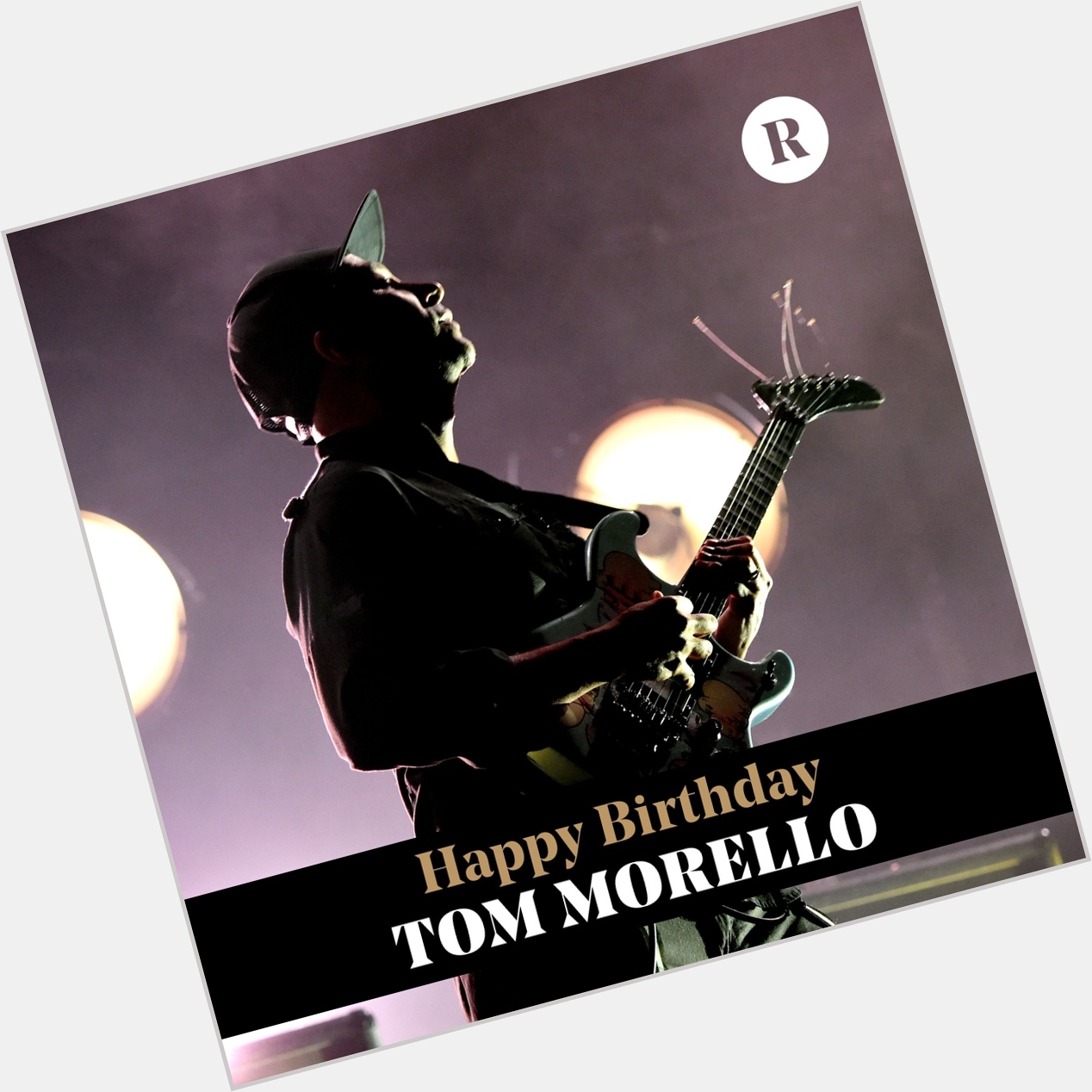  Happy birthday, Tom Morello!

What\s your favorite Rage Against the Machine riff? 