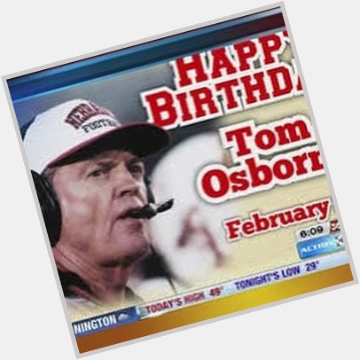 Happy 80th Birthday Tom Osborne! Your friends at SERVPRO Lincoln wish you the best! 