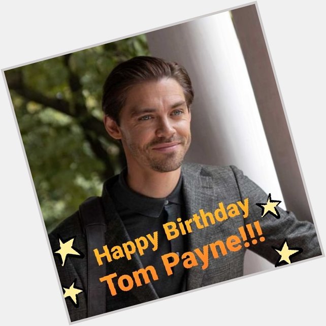 Happy Birthday Tom Payne! Have a wonderful day! 