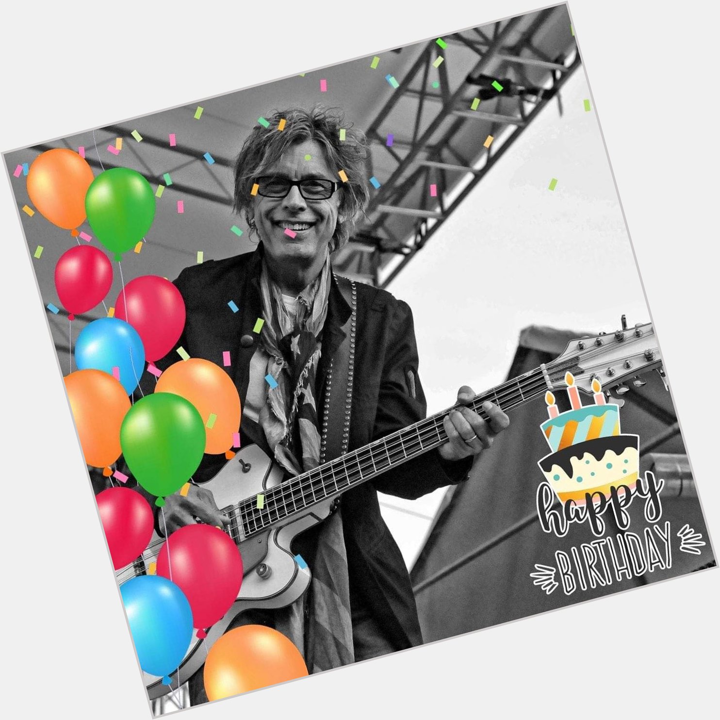  Happy Birthday to Tom Petersson of Cheap Trick!   