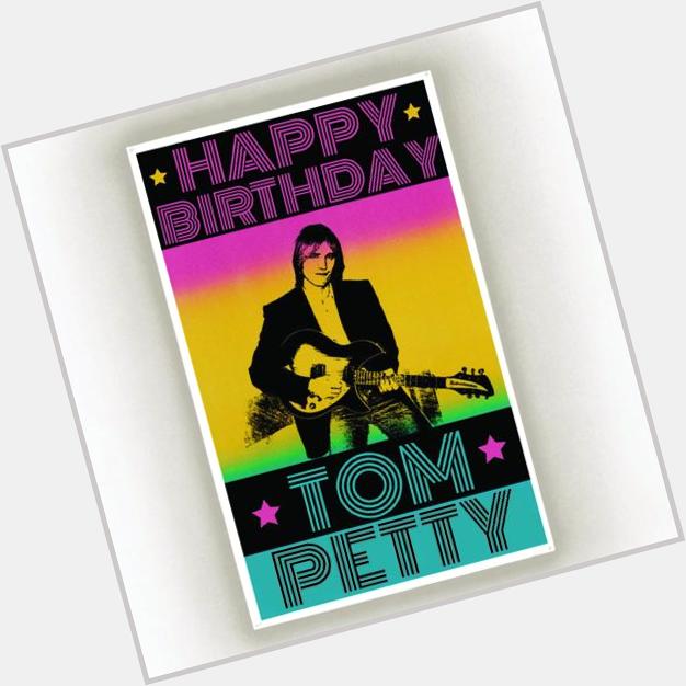 Taking a second and sending out a Happy Birthday to Tom Petty! 