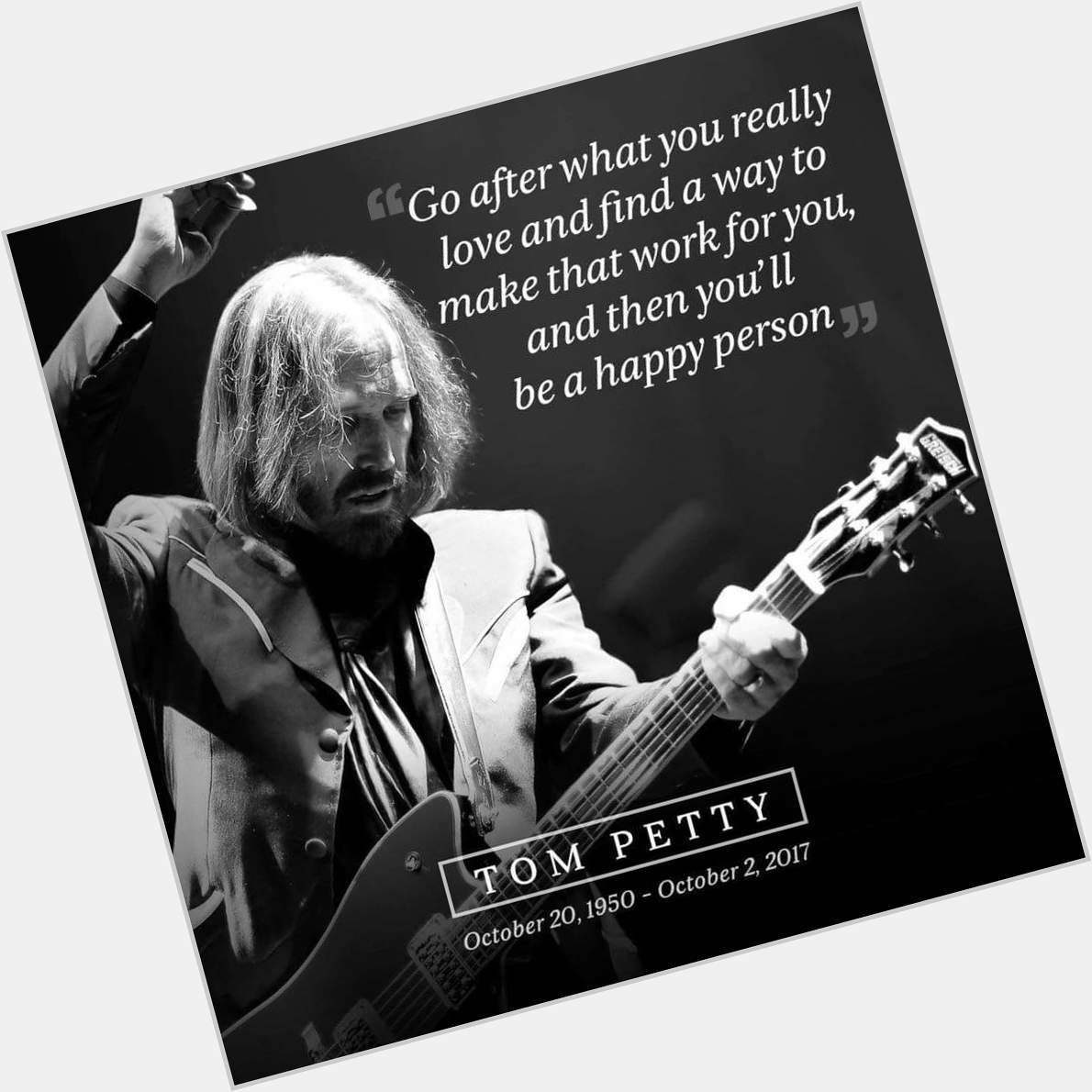 Happy Birthday, Tom Petty. 