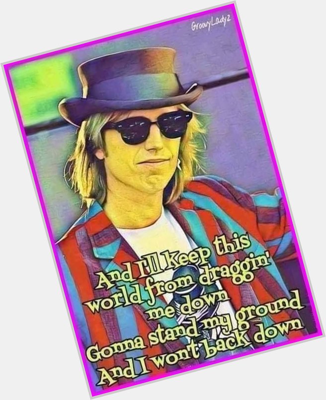 I think I never truly appreciated his talent until it was too late.  Happy Birthday Tom Petty! 