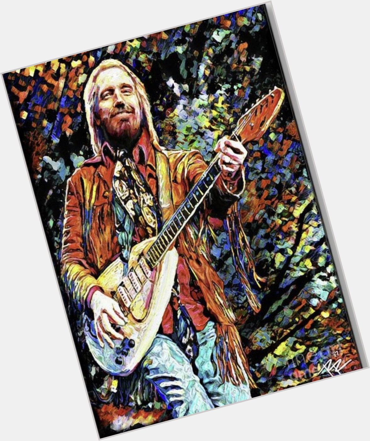 Happy Birthday to Tom Petty. He would ve been 72 today. 