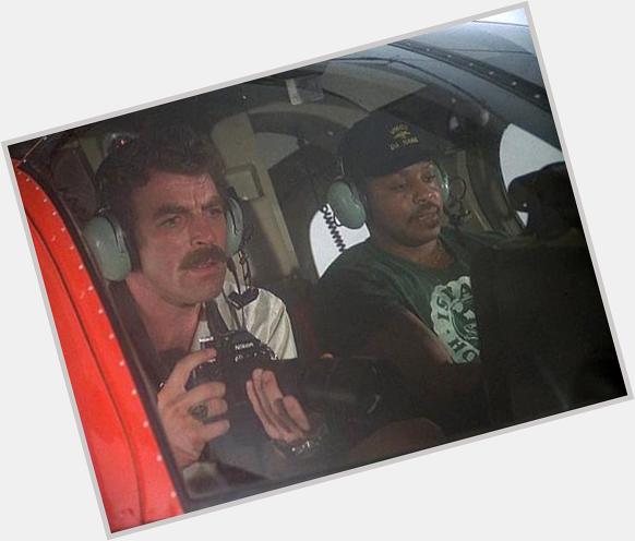 Happy 70th Birthday today\s über-cool & suave celebrity with an über-cool Nikon camera: TOM SELLECK on \"Magnum P.I.\" 