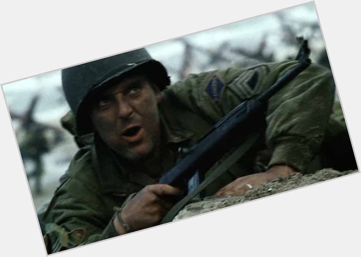 Happy Birthday to Tom Sizemore, here in SAVING PRIVATE RYAN! 
