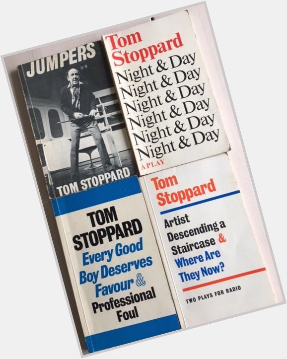 Happy Birthday, Tom Stoppard.  